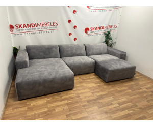 Diivan LOFT (Nurgaga, eraldatav)(Komplektis puhvetiga)(Eksponeerimine)